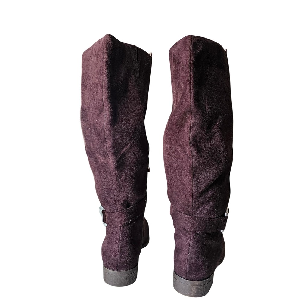 Journee Collection Cate Women's Cate Wide Calf Western Boots Size 7 WIDE New‎ - Picture 4 of 8